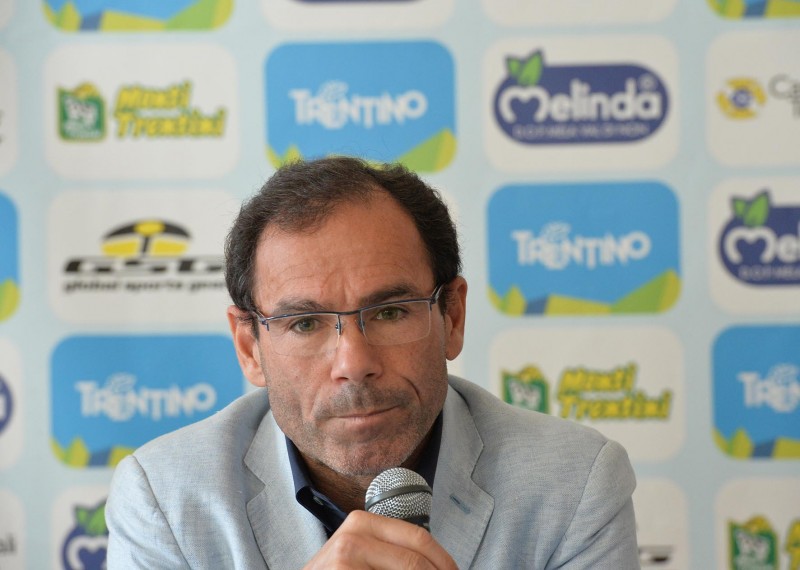 39° GIRO DEL TRENTINO MELINDA CONFERENZA STAMPA 20-04-2015 © foto Daniele Mosna