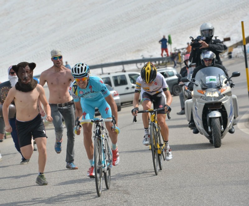 38° GIRO DEL TRENTINO 4 TAPPA DAONE VASON MONTE BONDONE MICHEL LANDA 25-04-2014 © foto daniele Mosna