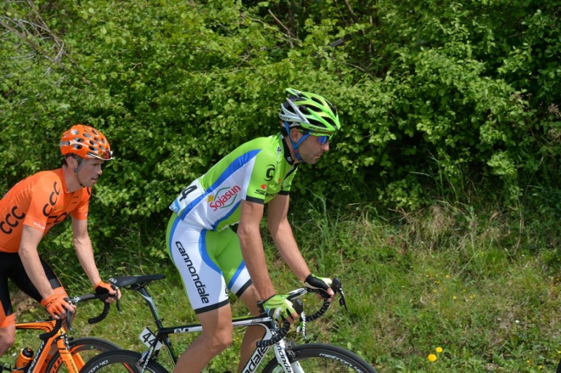 38° GIRO DEL TRENTINO 4 TAPPA DAONE VASON MONTE BONDONE MORENO MOSER 25-04-2014 © FOTO DANIELE MOSNA