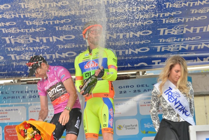 38° GIRO DEL TRENTINO 3 TAPPA MORI RONCONE VINCE CADEL EVANS 23-04-2014 © foto Daniele Mosna
