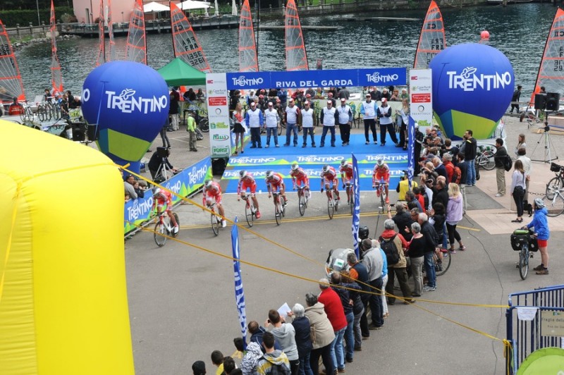 1°tappa Crono squadre Riva del Garda-Arco