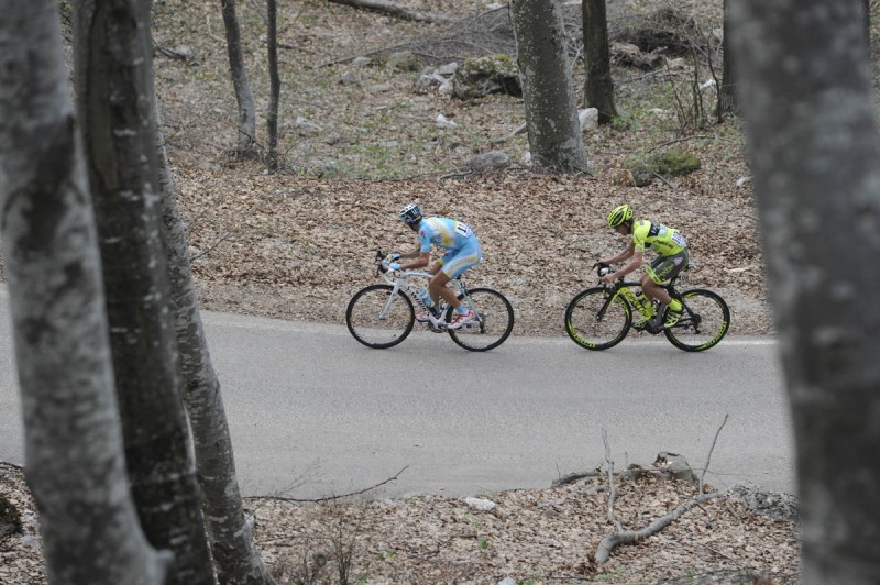 37° GIRO DEL TRENTINO 4 TAPPA ARCO SEGA DI ALA 19-04-2012 VINCE VINCENZO NIBALI SIA LA TAPPA CHE IL GIRO DEL TRENTINO © FOTO DANIELE MOSNA