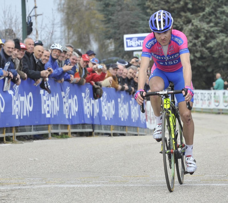 36° GIRO DEL TRENTINO 3 TAPPA PERGINE SANTORSOLA BRENZONE DAMIANO CUNEGO PUNTAVELENO 19-04-2012