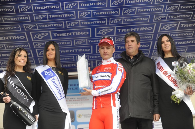 33° GIRO DEL TRENTINO 3 TAPPA TESERO INNERVILLGRATEN IL VINCITORE HUNTER ROBERT foto Daniele Mosna