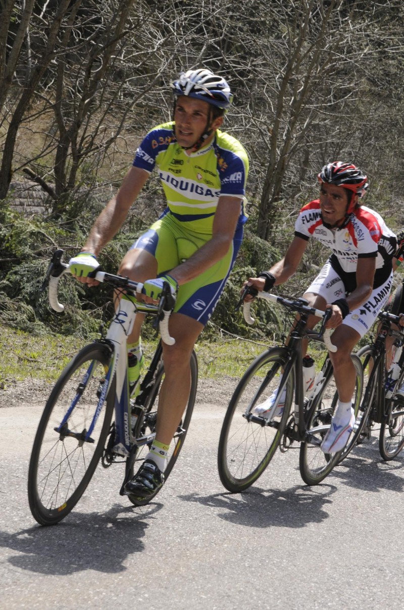 33° GIRO DEL TRENTINO 2 TAPPA RIVA DEL GARDA PAMPEAGO IVAN BASSO IN AZIONE foto Remo Mosna
