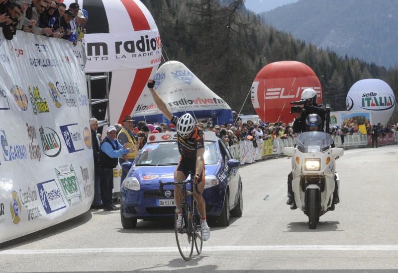 33° GIRO DEL TRENTINO 2 TAPPA RIVA DEL GARDA PAMPEAGO IL VINCITORE PRWMYSLAW NIEMEC foto Daniele Mosna