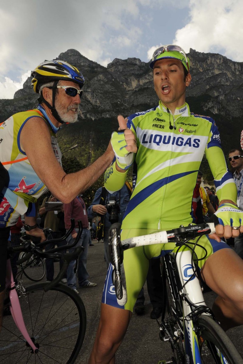 33° GIRO DEL TRENTINO 2 TAPPA RIVA DEL GARDA PAMPEAGO IVAN BASSO IN AZIONE foto Remo Mosna