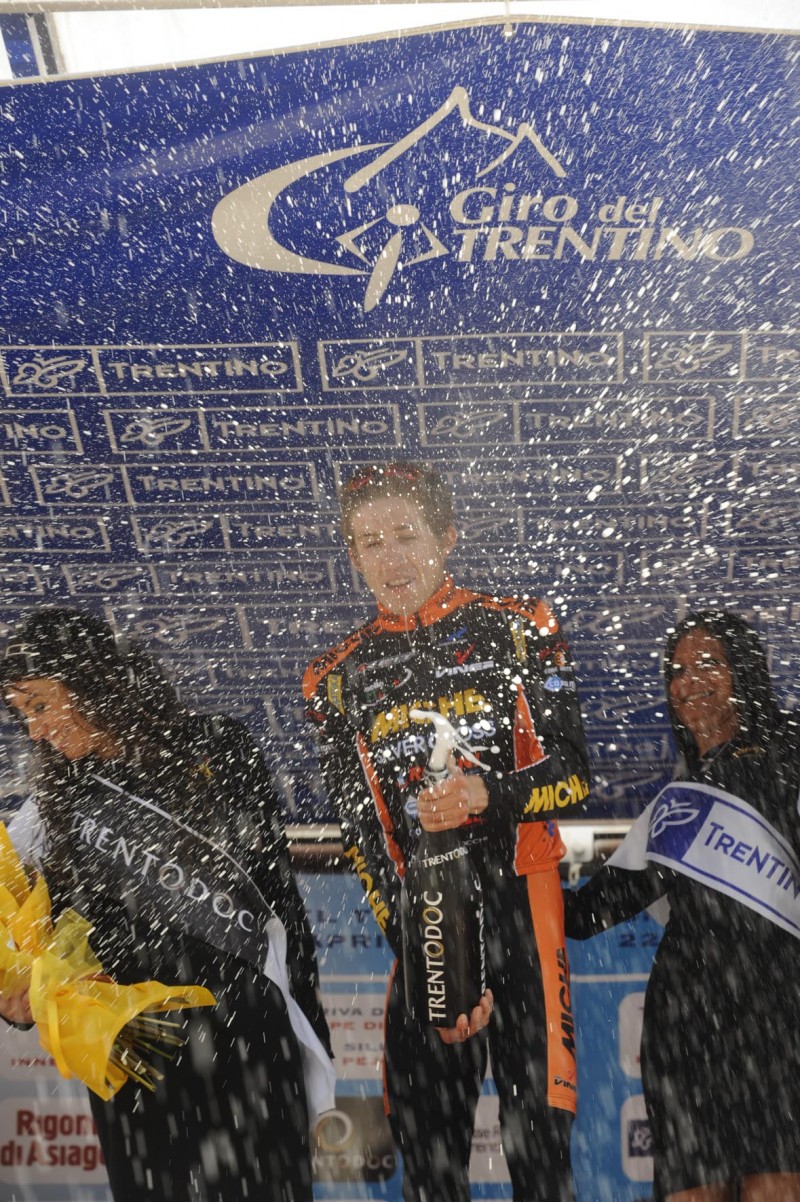 33° GIRO DEL TRENTINO 2 TAPPA RIVA DEL GARDA PAMPEAGO IL VINCITORE PRWMYSLAW NIEMEC foto Daniele Mosna