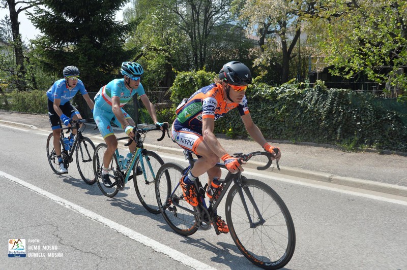 40° GIRO DEL TRENTINO MELINDA ,4 TAPPA MALè CLES LA SALITA DI BREZ , 21 APRILE 2016 ©foto Daniele Mosna